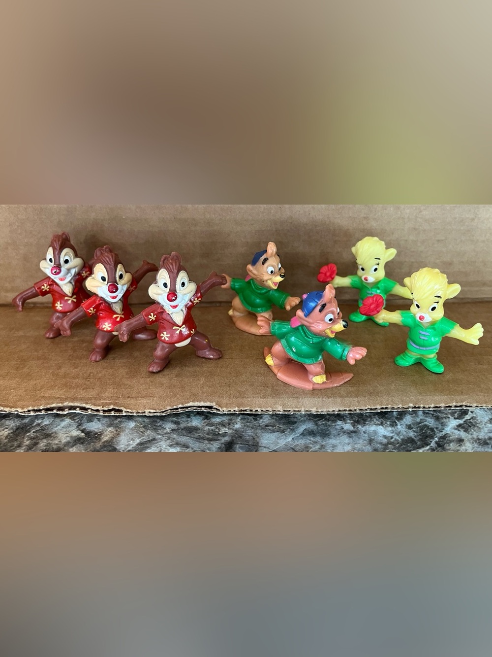 Disneys Chip n Dale Figures